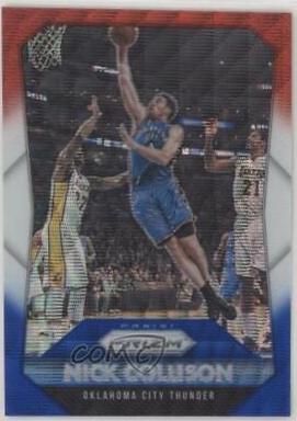 Nick Collison [Red, White, Blue Prizm] #197