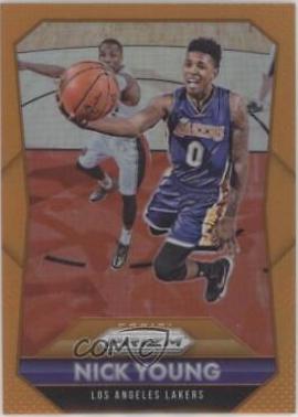 Nick Young [Orange Prizm] #212