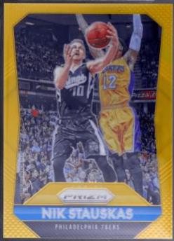 Nik Stauskas [Gold Prizm] #9