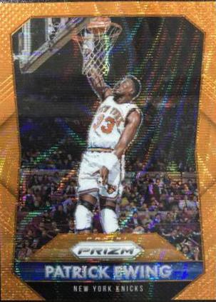 Patrick Ewing [Orange Wave Prizm] #241