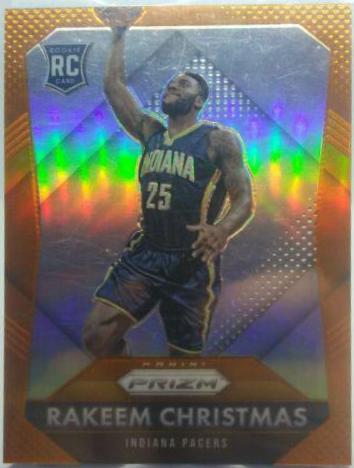Rakeem Christmas [Orange Prizm] #313
