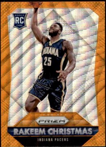 Rakeem Christmas [Orange Wave Prizm] #313