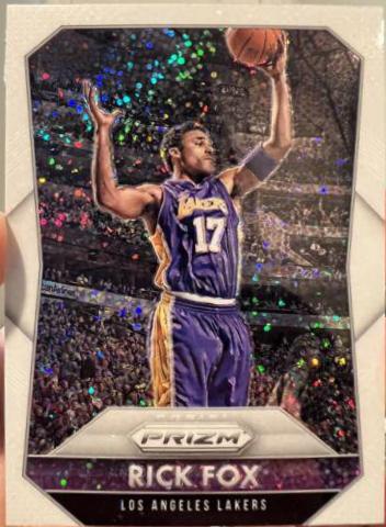 Rick Fox [White Sparkle Prizm] #272