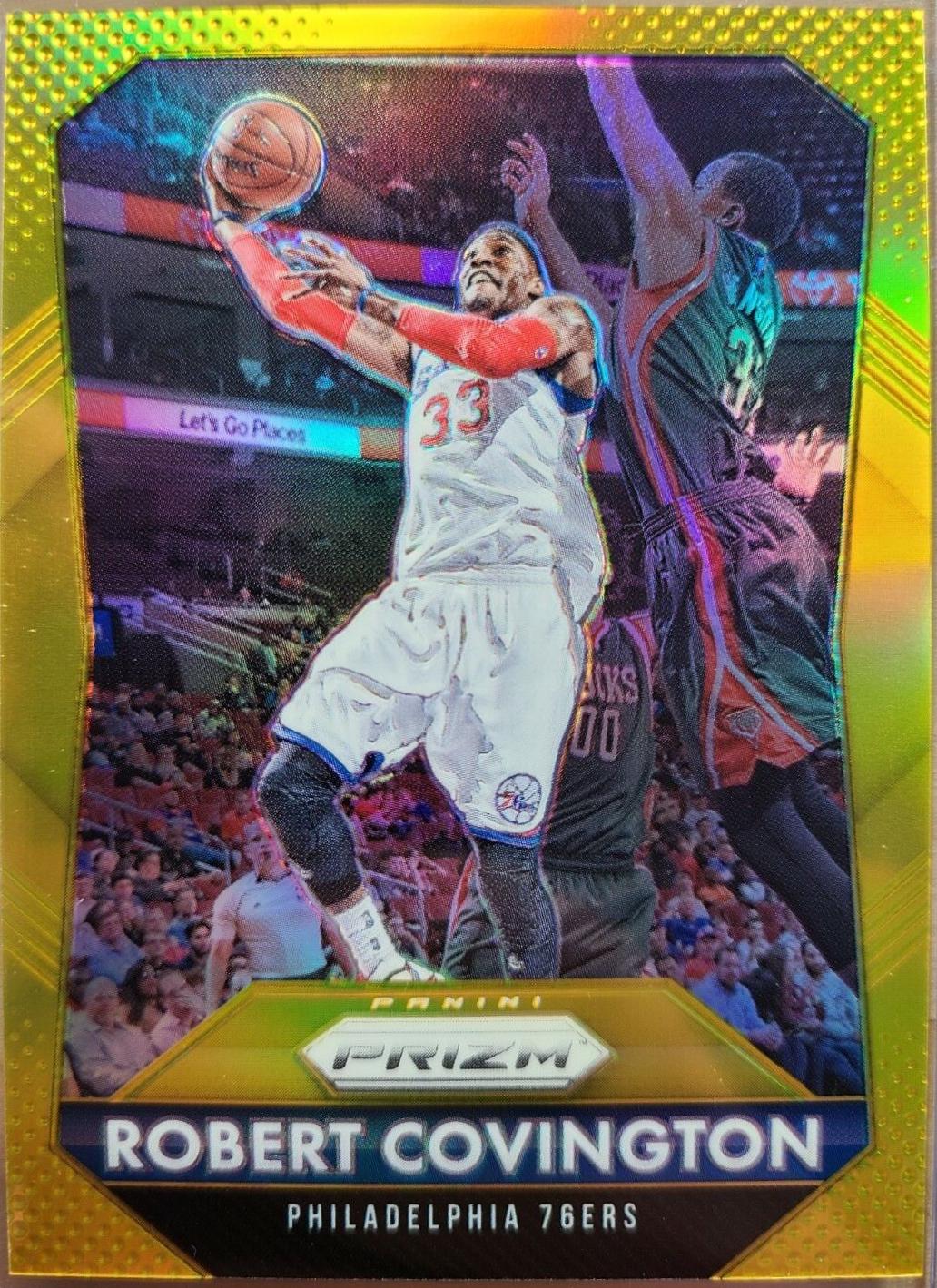 Robert Covington [Gold Prizm] #49