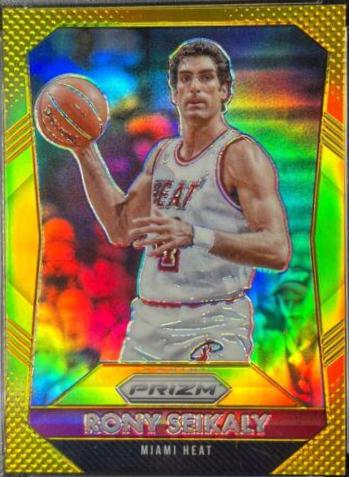 Rony Seikaly [Gold Prizm] #281
