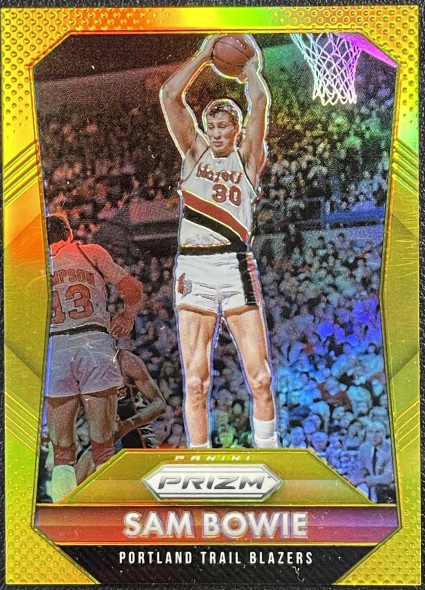 Sam Bowie [Gold Prizm] #268