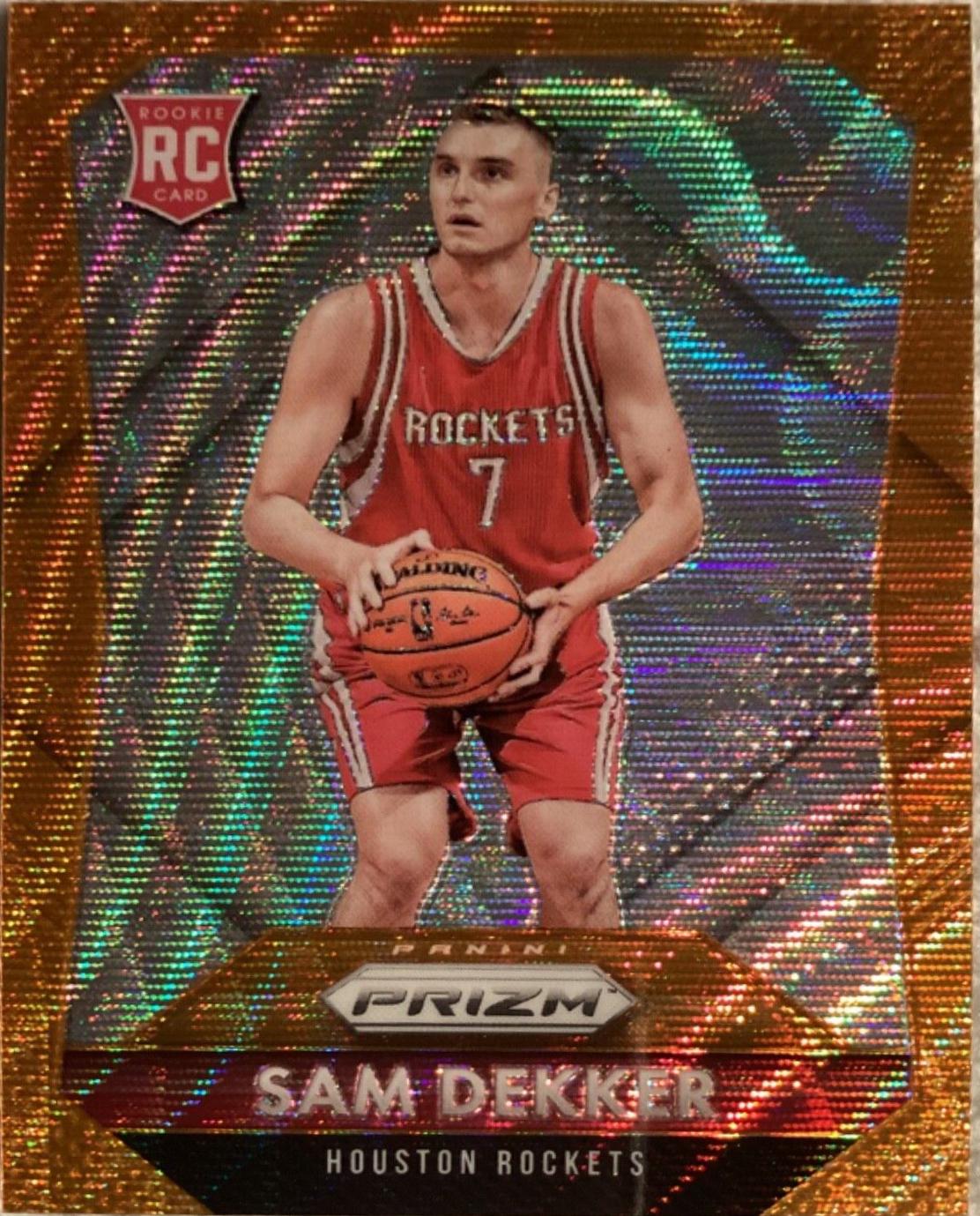 Sam Dekker [Orange Wave Prizm] #339