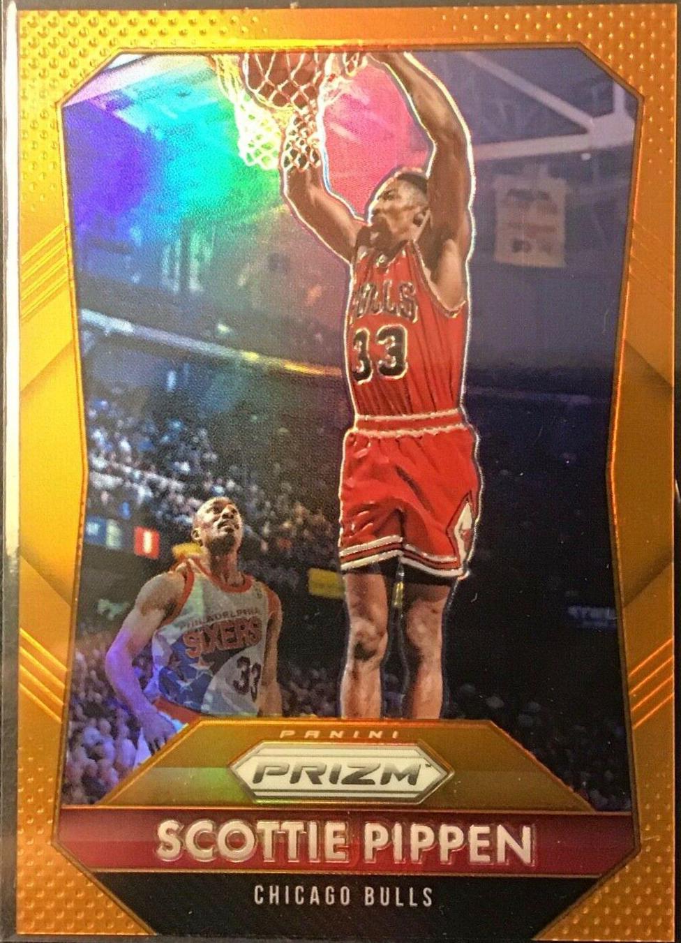 Scottie Pippen [Orange Prizm] #242