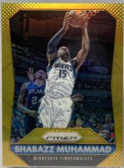 Shabazz Muhammad [Gold Prizm] #16