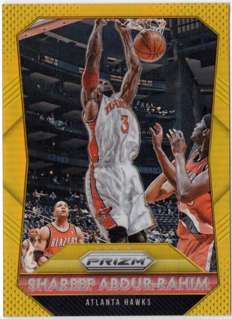 Shareef Abdur Rahim [Gold Prizm] #289