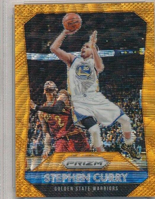 Stephen Curry [Orange Wave Prizm] #170