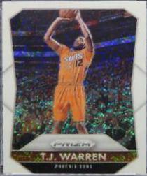 T. J. Warren [White Sparkle Prizm] #129