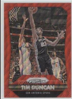 Tim Duncan [Ruby Wave Prizm] #51