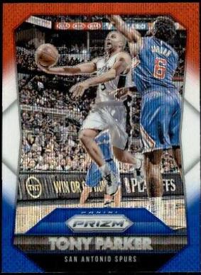 Tony Parker [Red, White, Blue Prizm] #61