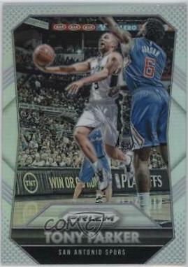 Tony Parker [Silver Prizm] #61