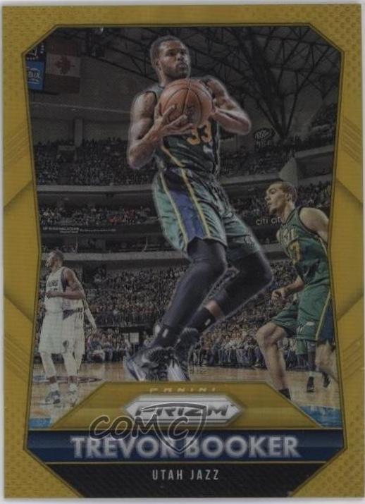 Trevor Booker [Gold Prizm] #221