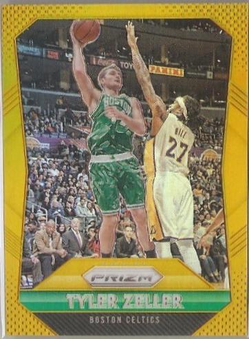 Tyler Zeller [Gold Prizm] #108