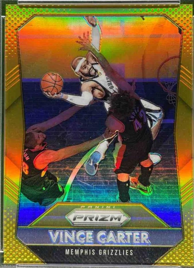 Vince Carter [Gold Prizm] #4
