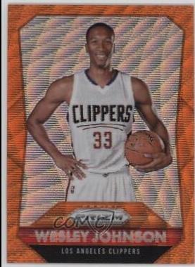 Wesley Johnson [Orange Wave Prizm] #59
