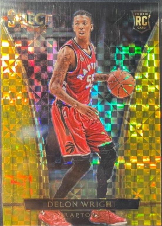 Delon Wright [Gold Prizm] #258