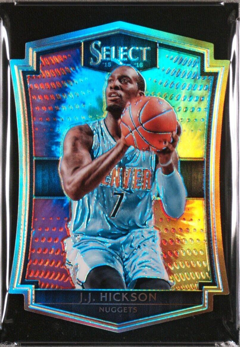 J. J. Hickson [Tie Dye Prizm Die Cut] #144