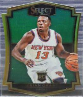 Jerian Grant [Green Prizm Die Cut] #105