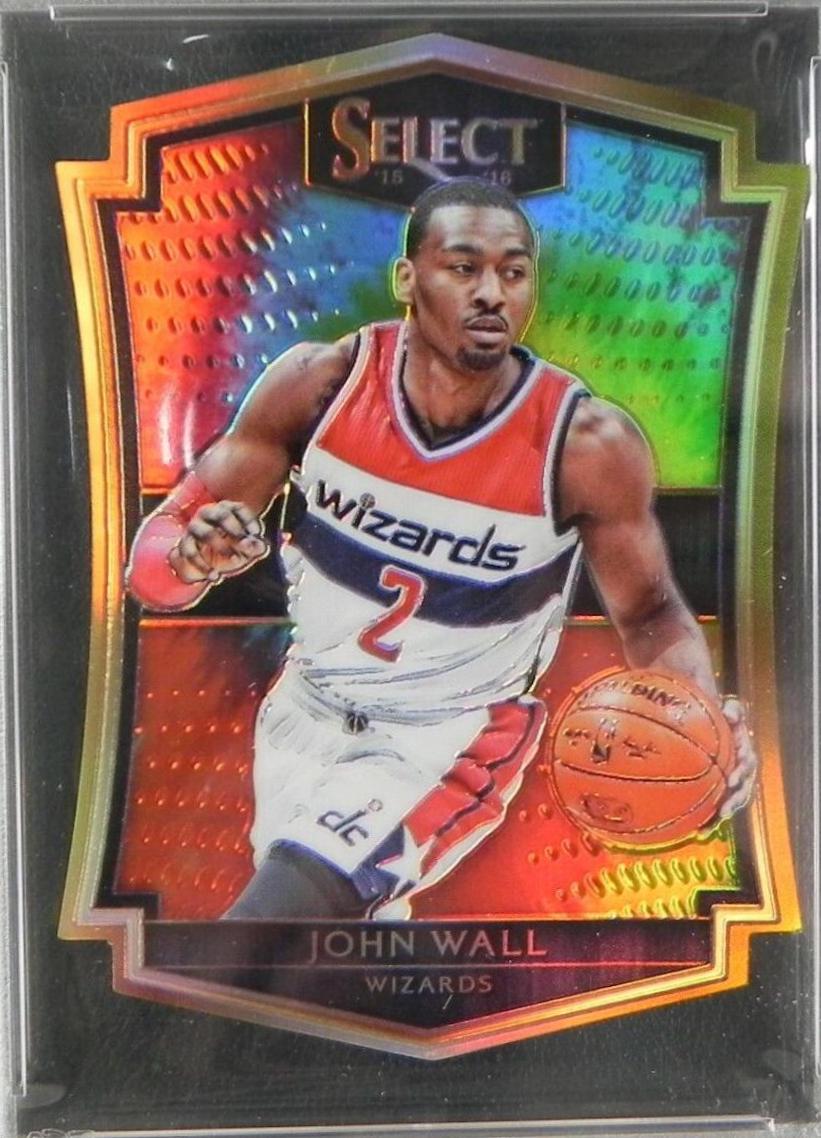 John Wall [Tie Dye Prizm Die Cut] #155