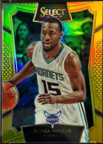 Kemba Walker [Gold Prizm] #46
