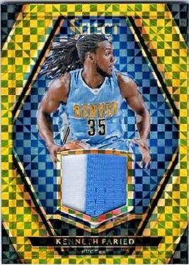 Kenneth Faried [Gold Prizm] #213