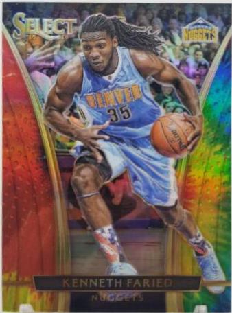 Kenneth Faried [Tie Dye Prizm] #213