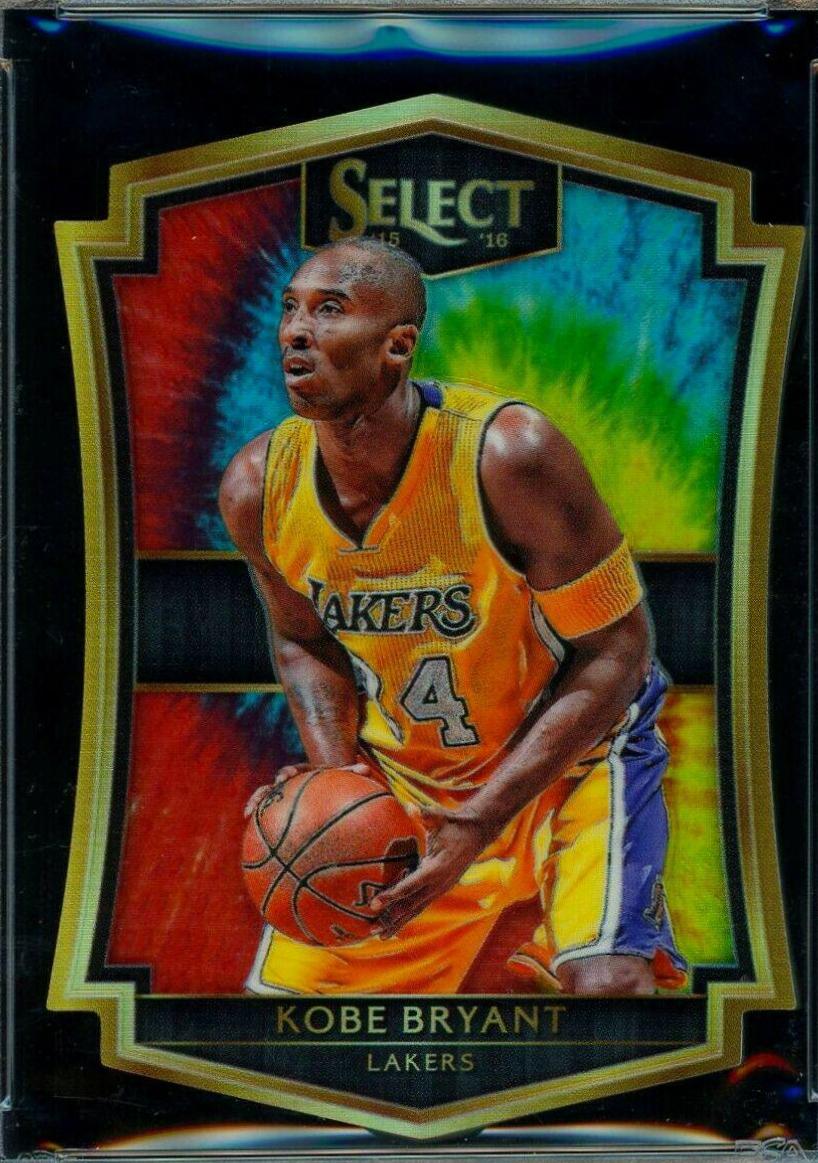 Kobe Bryant [Tie Dye Prizm Die Cut] #186