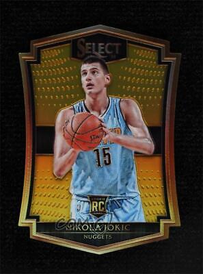 Nikola Jokic [Gold Prizm Die Cut] #128