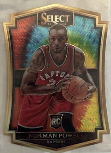 Norman Powell [Tie Dye Prizm Die Cut] #138