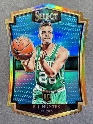 R. J. Hunter [Light Blue Prizm Die Cut] #129