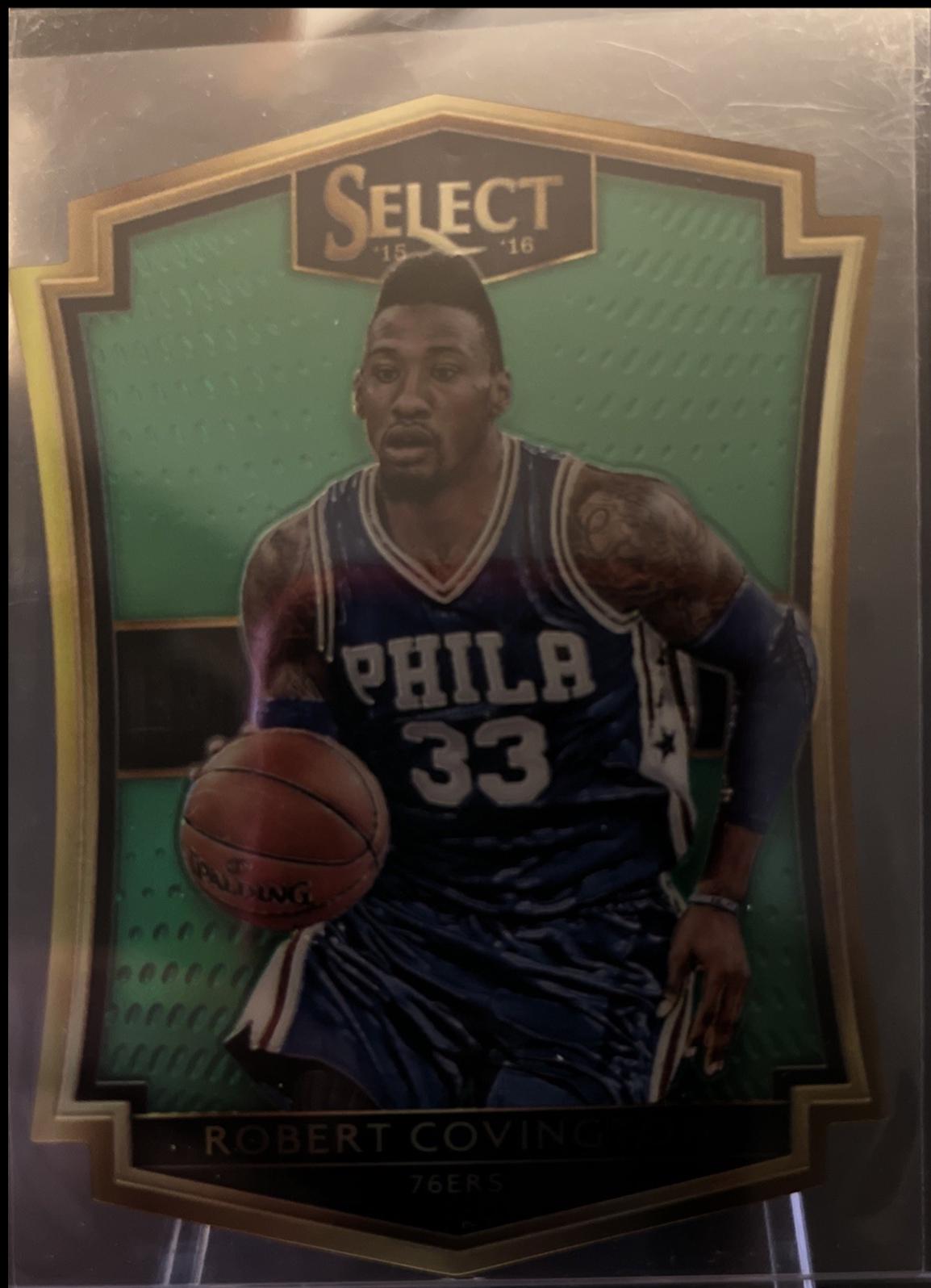 Robert Covington [Green Prizm Die Cut] #139