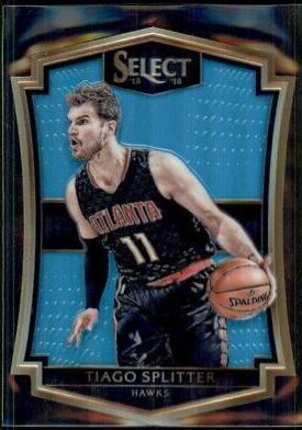 Tiago Splitter [Light Blue Prizm Die Cut] #199