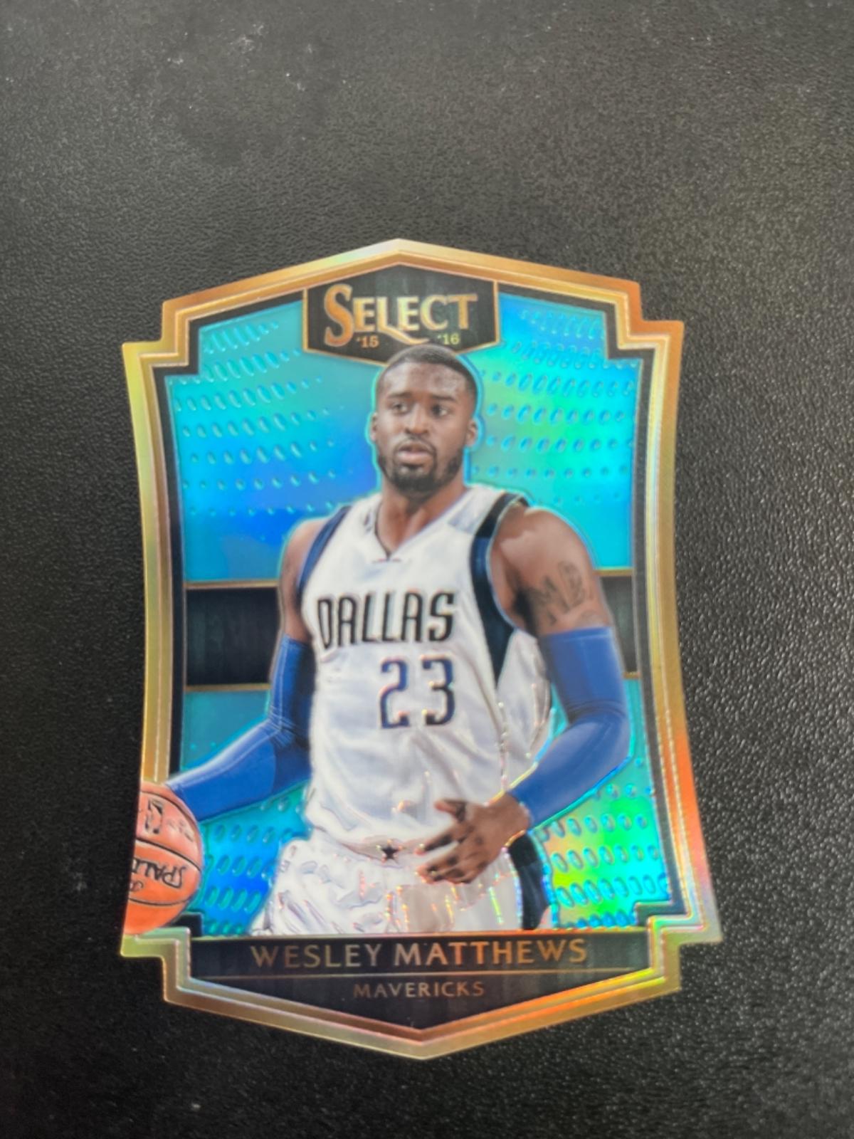 Wesley Matthews [Blue Die Cut] #190