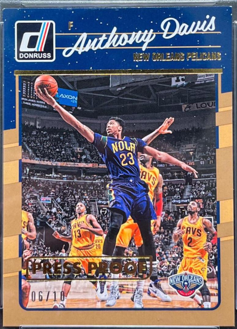 Anthony Davis [Gold Press Proof] #97