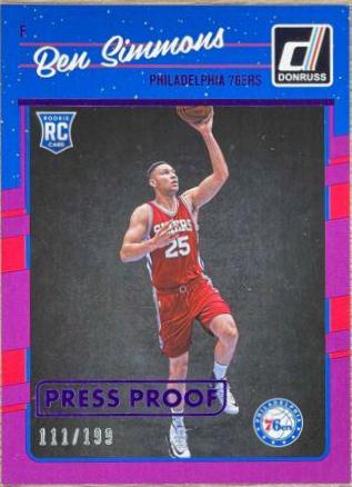 Ben Simmons [Purple Press Proof] #151