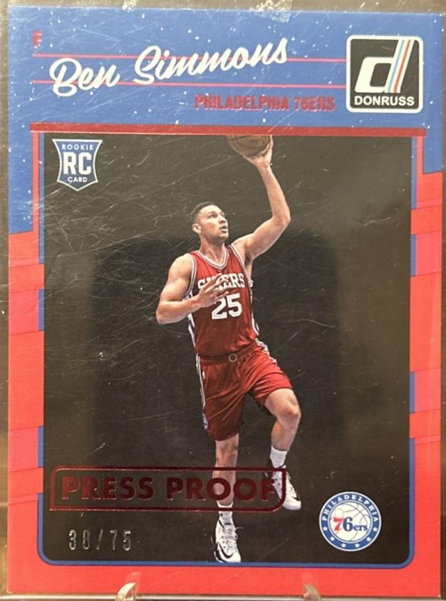 Ben Simmons [Red Press Proof] #151
