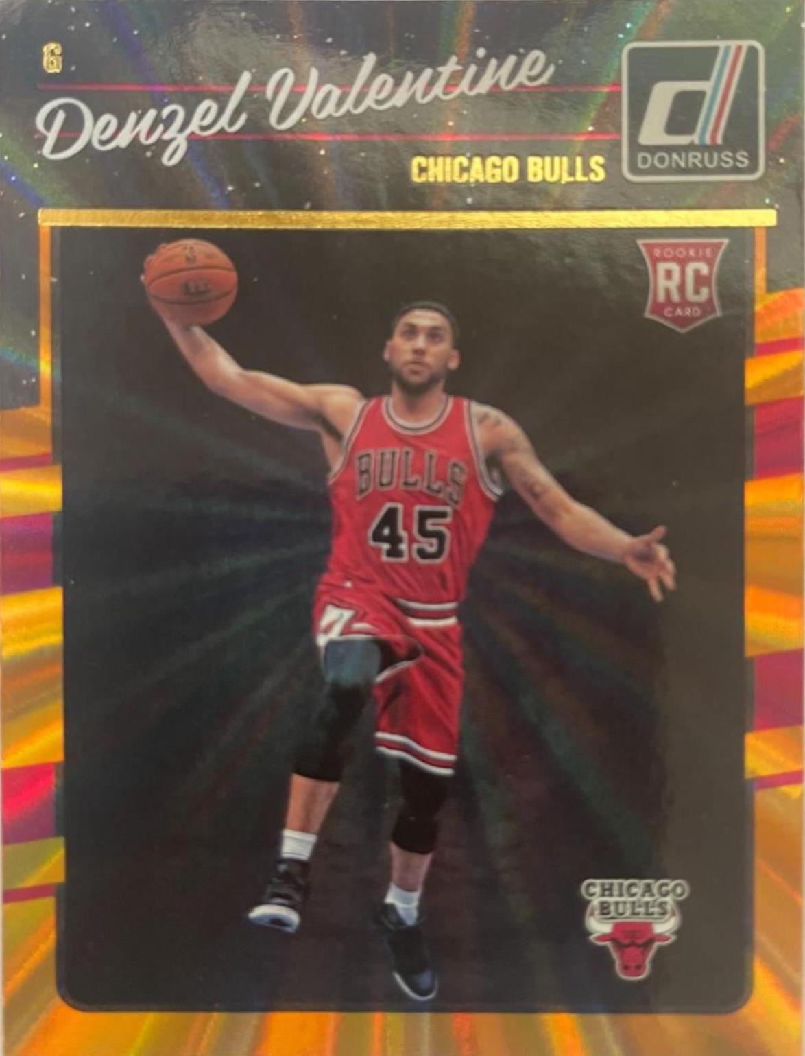 Denzel Valentine [Orange Laser] #163