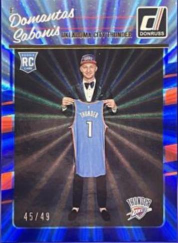Domantas Sabonis [Blue Laser] #161