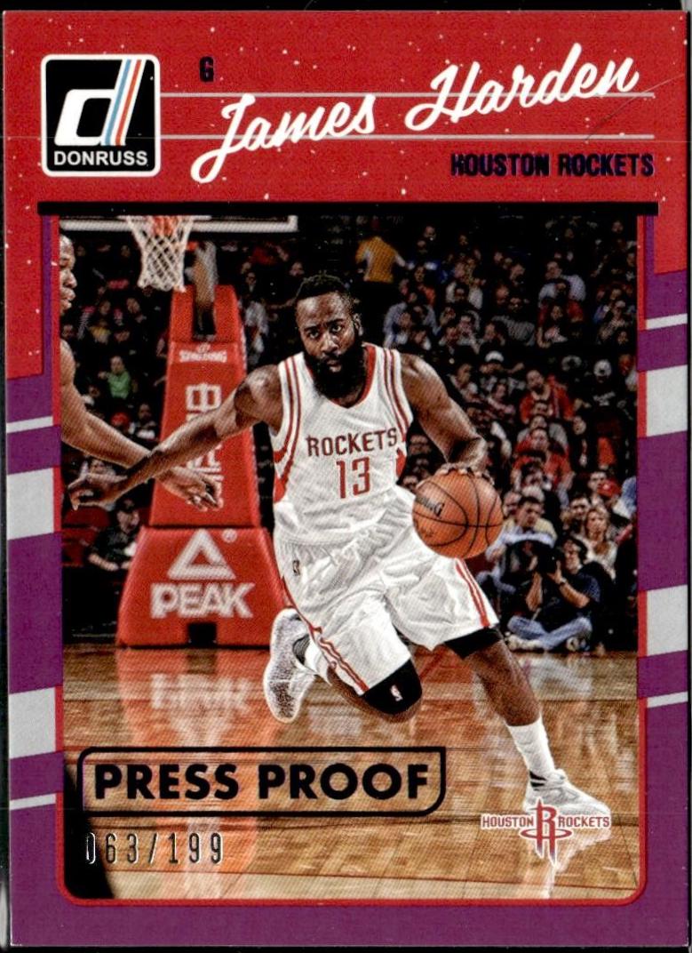 James Harden [Purple Press Proof] #110