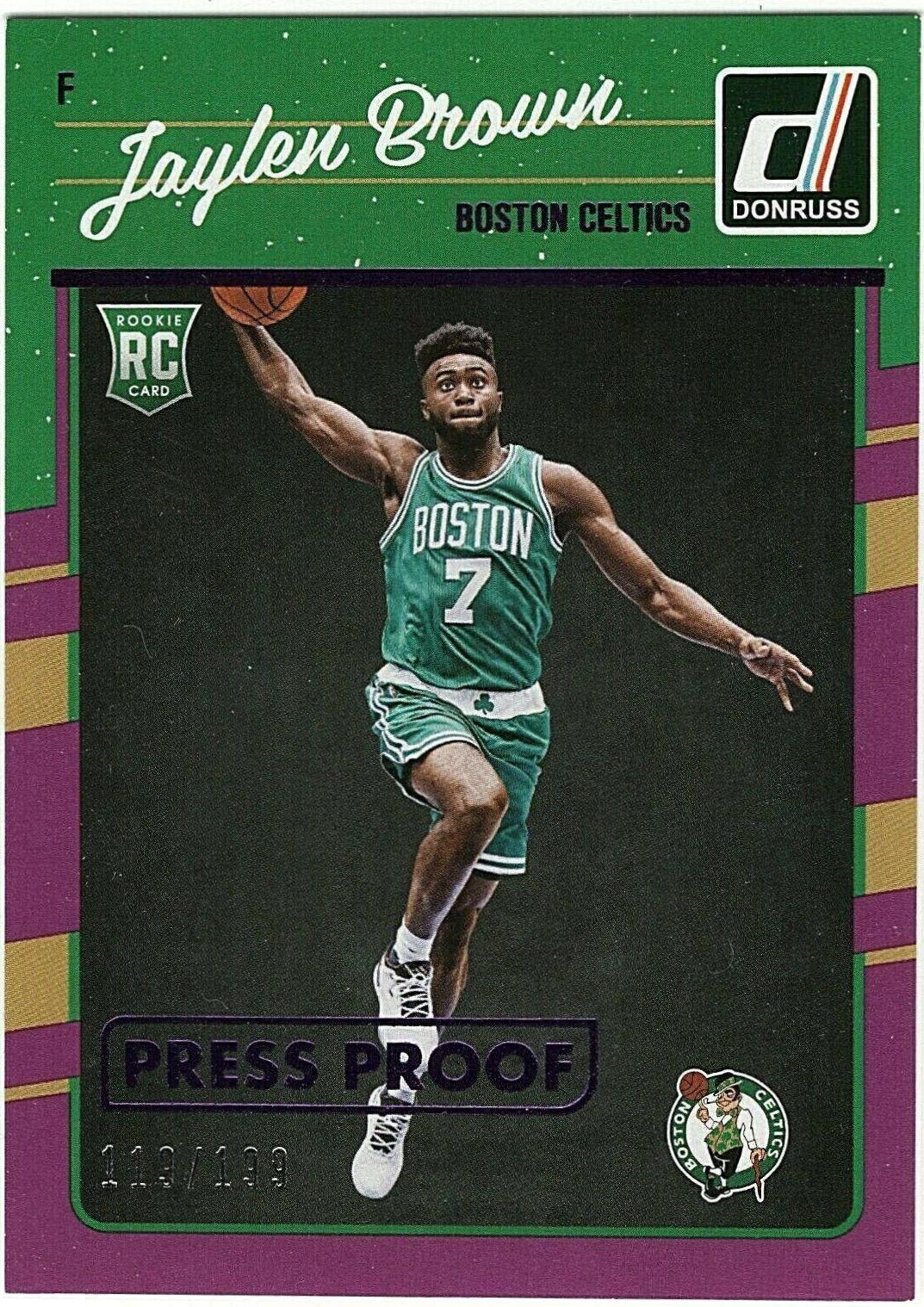 Jaylen Brown [Purple Press Proof] #153
