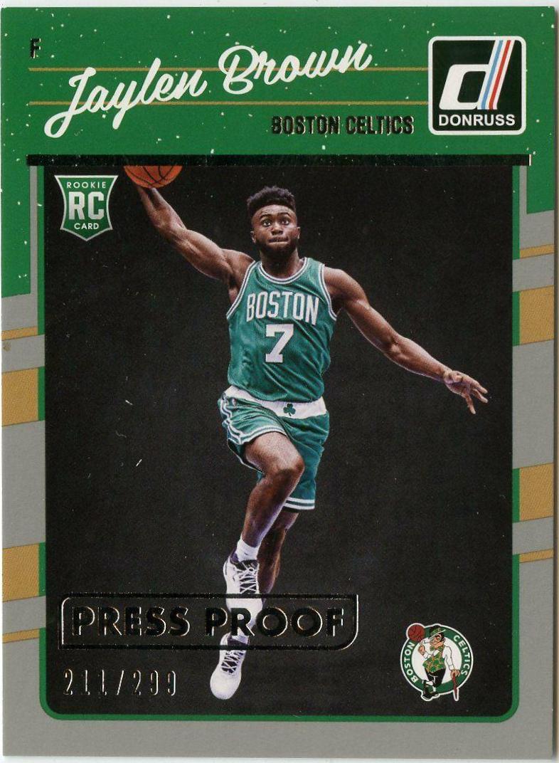 Jaylen Brown [Silver Press Proof] #153