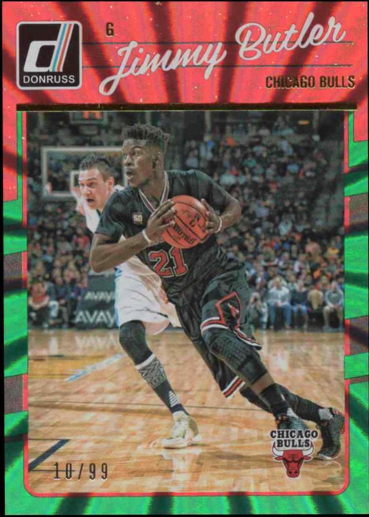 Jimmy Butler Green Laser #10