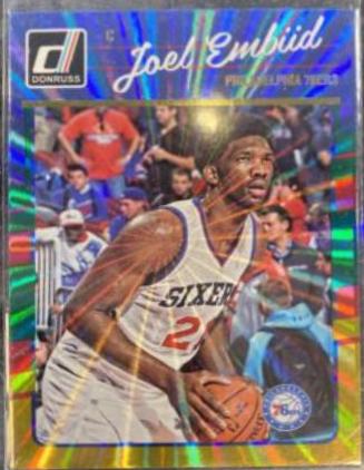 Joel Embiid [Green, Yellow Laser] #1