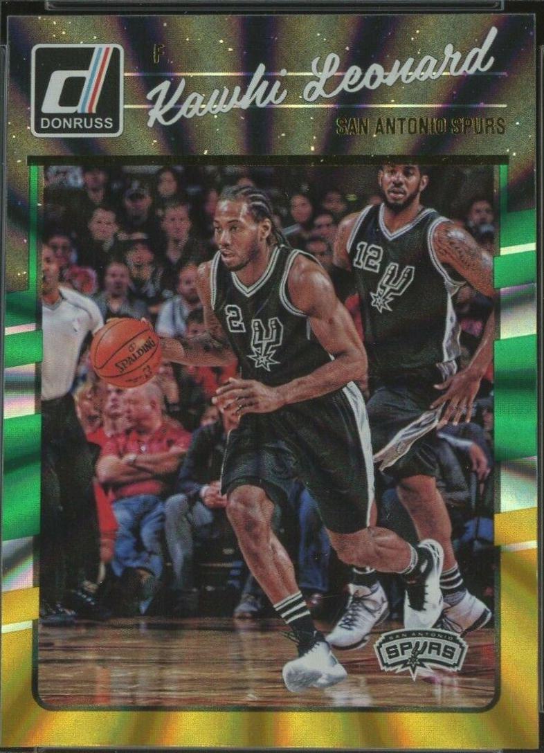 Kawhi Leonard [Green, Yellow Laser] #116