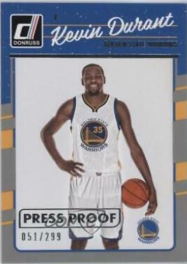 Kevin Durant [Silver Press Proof] #137