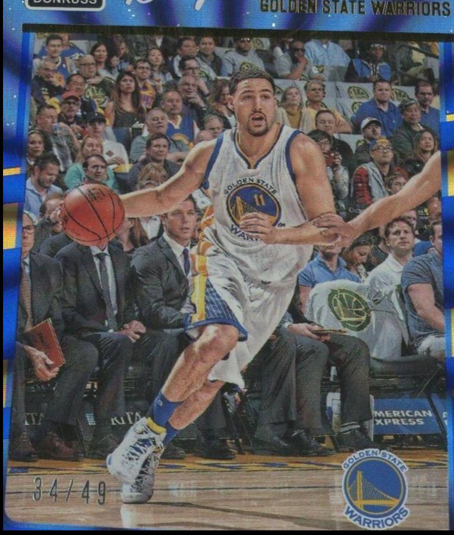 Klay Thompson [Blue Laser] #136